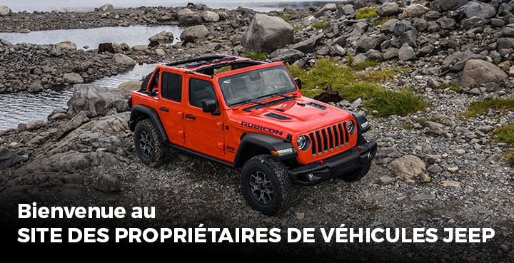 Bienvenue au site des propriétaires de véhicules Jeep